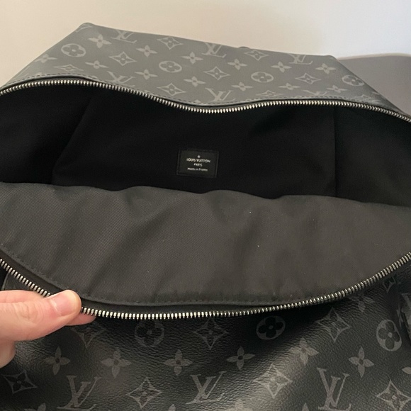Black Louis Vuitton Monogram Backpack - Picture 6 of 9